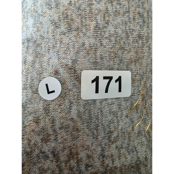 Thread & Supply Speckled Quarter Zip Pullover Fleece Top Size‎ L - Picture 4 of 4